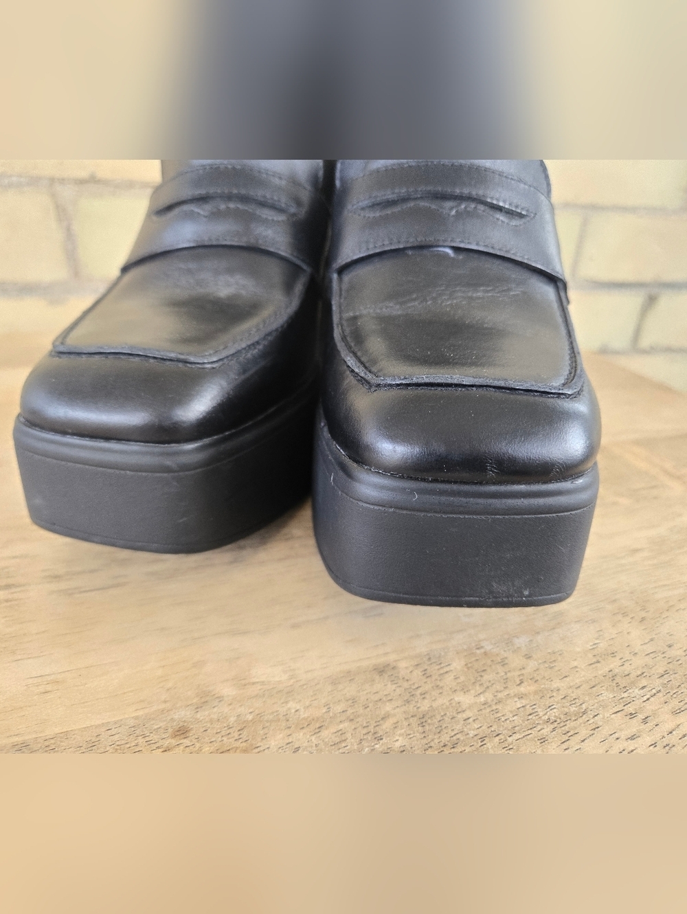 L'Intervalle Platform Penny Loafers - Picture 3 of 10